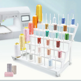 Porta Fili da 60 Coni – Da Tavolo o da Muro (Colore Bianco)