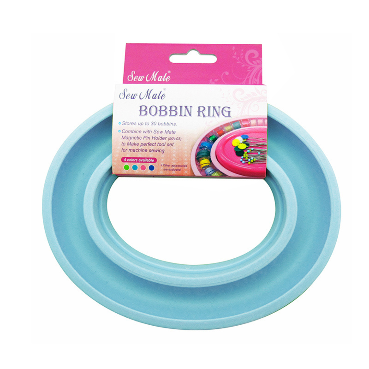 Anello Porta Spoline – Colori Rosa o Azzurro