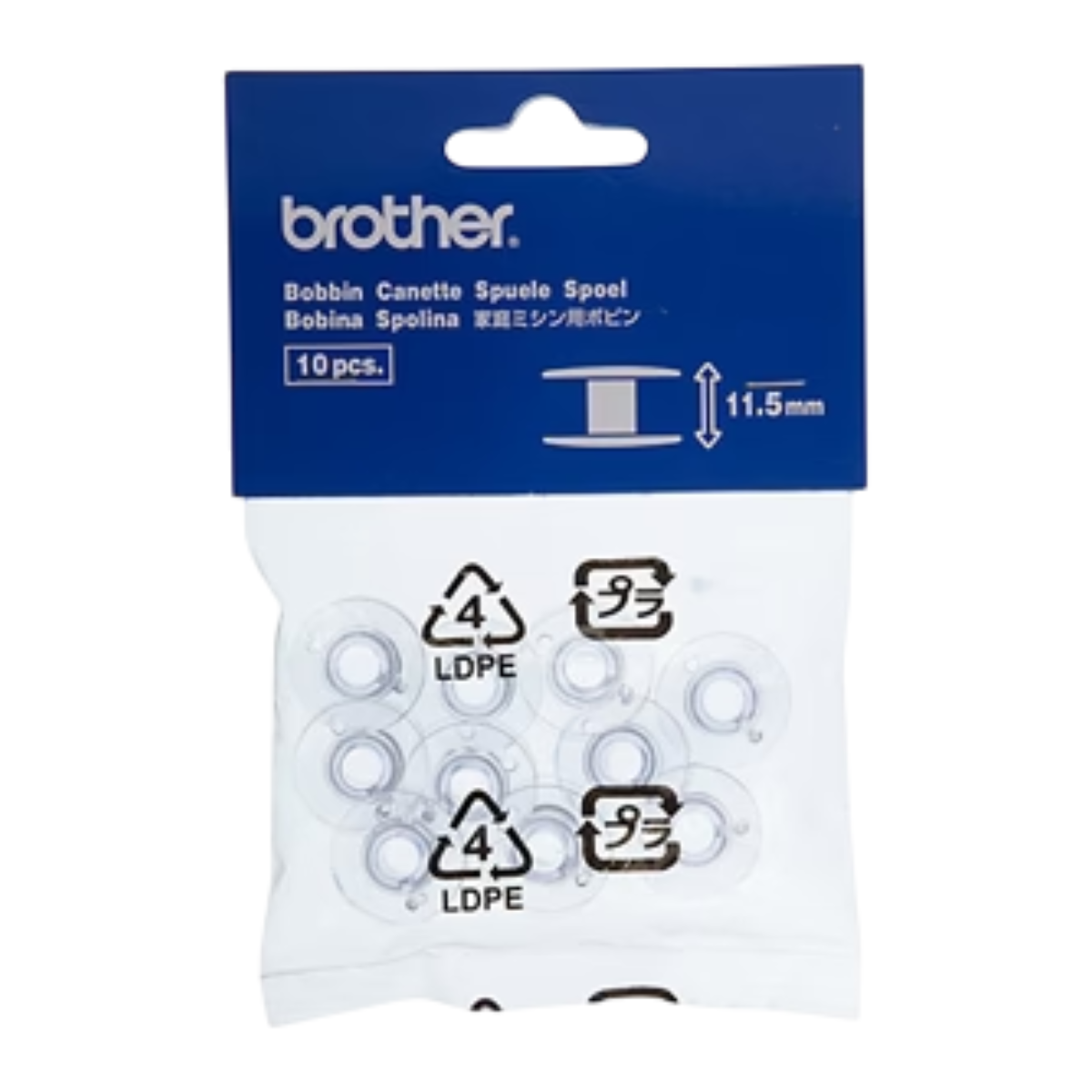 Spoline Brother Originali per macchina cucire e ricamo 11,5  pz. 10
