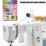 Adattatore porta-rocchetto orizzontale per filati speciali