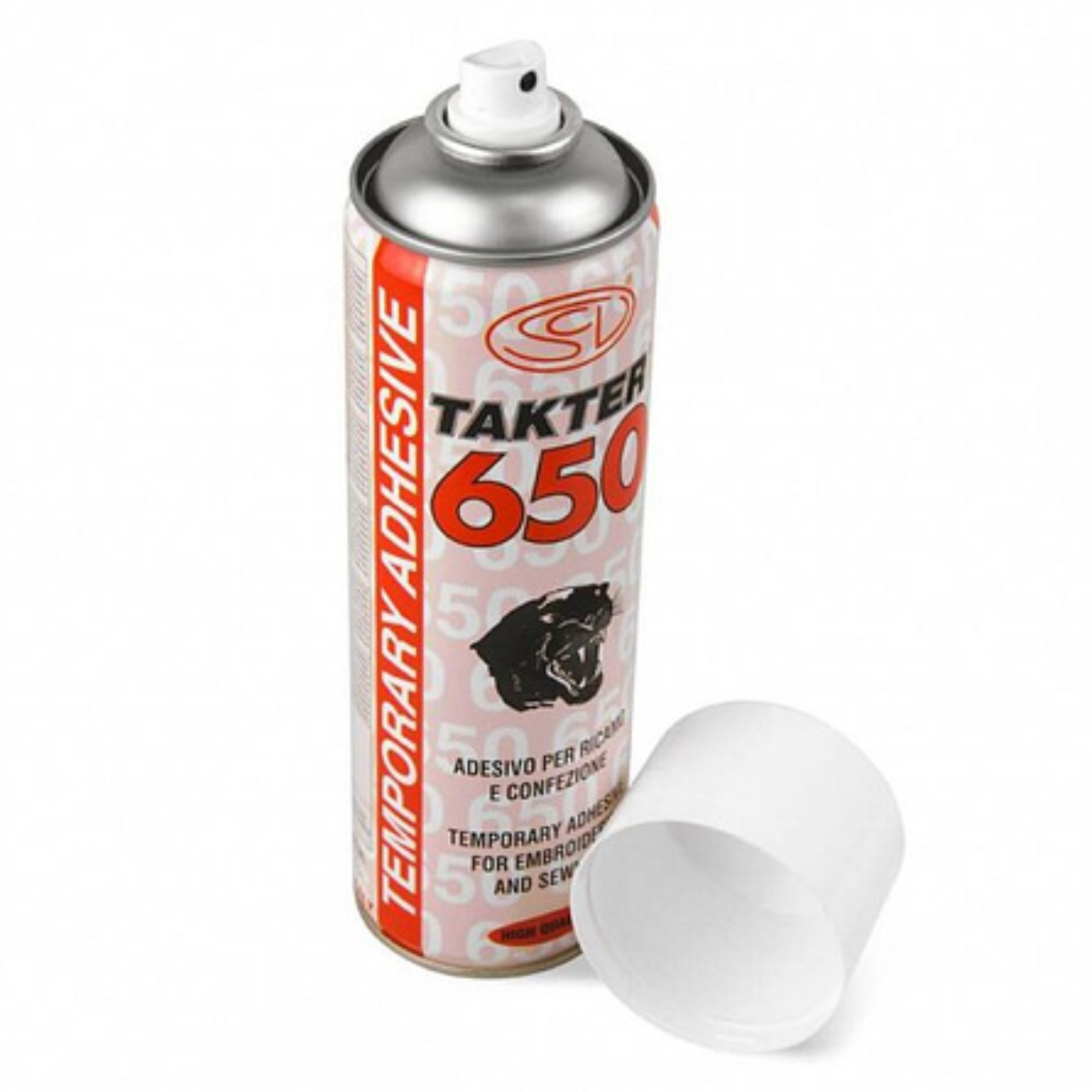 TAKTER 650 – Adesivo Spray Temporaneo di Alta Qualità