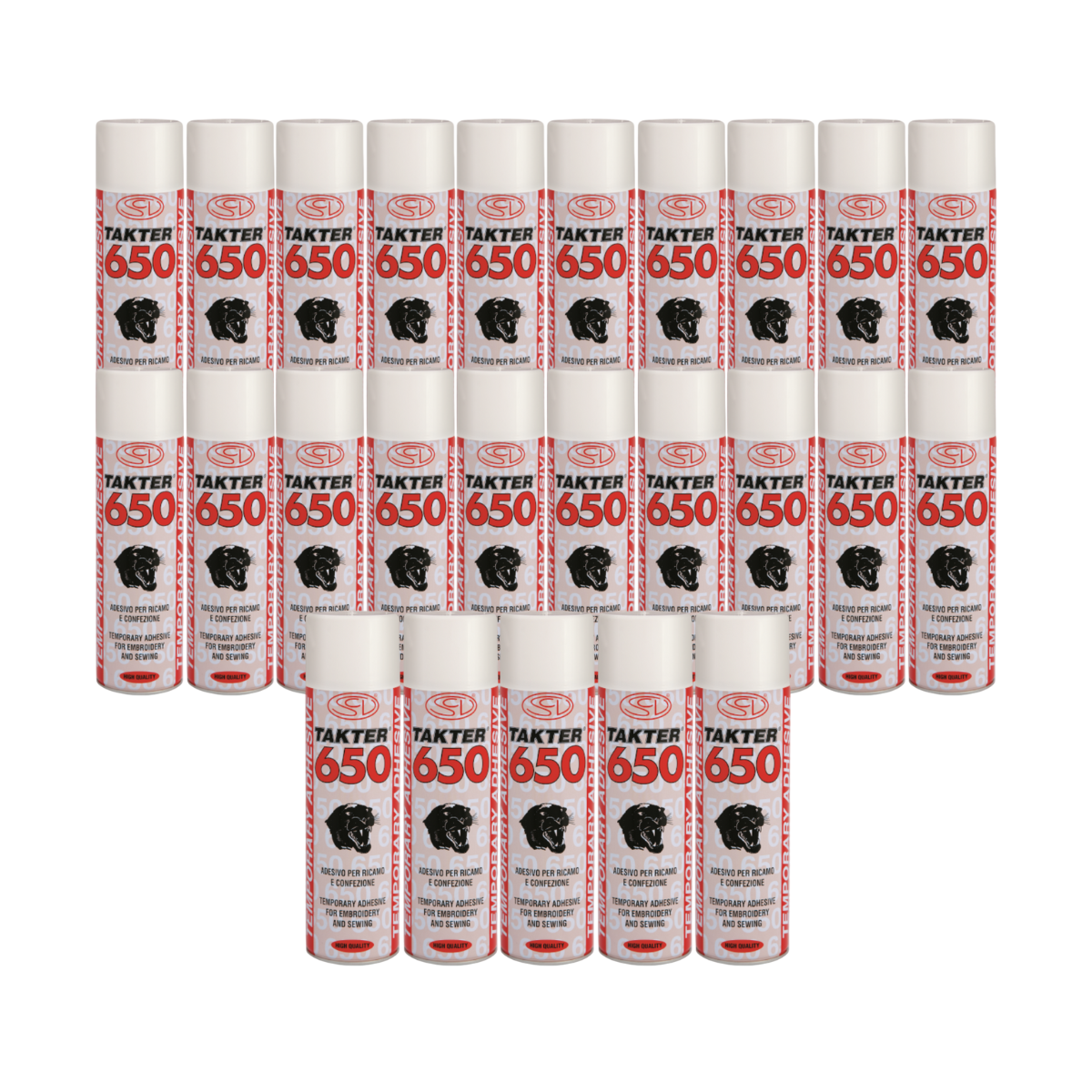 TAKTER 650 – Adesivo Spray Temporaneo di Alta Qualità