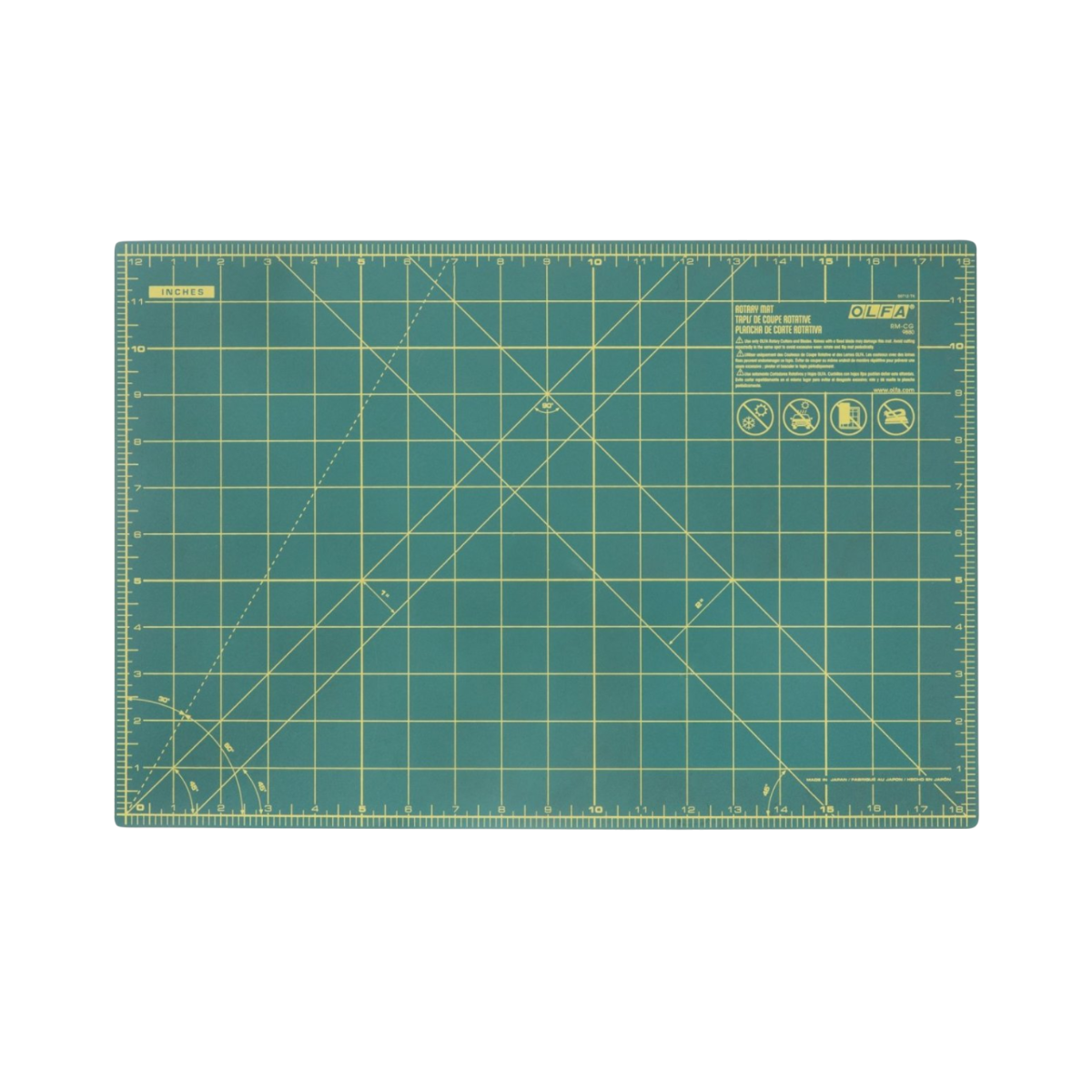 Prym/Olfa Tappetino da Taglio  Autorigenerante (cm/pollici) - Varie misure