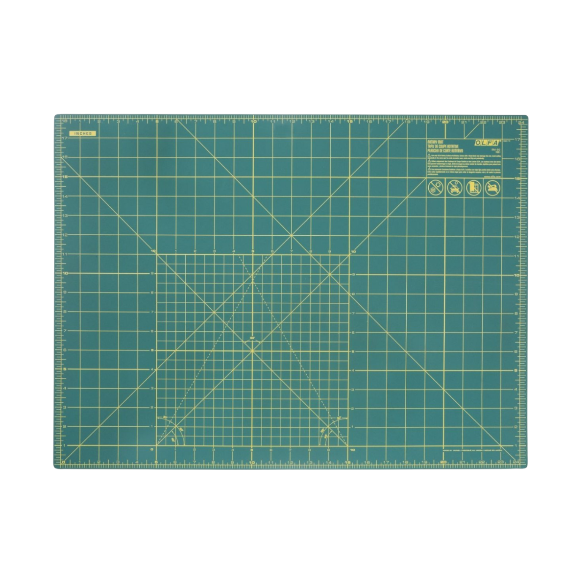 Prym/Olfa Tappetino da Taglio  Autorigenerante (cm/pollici) - Varie misure