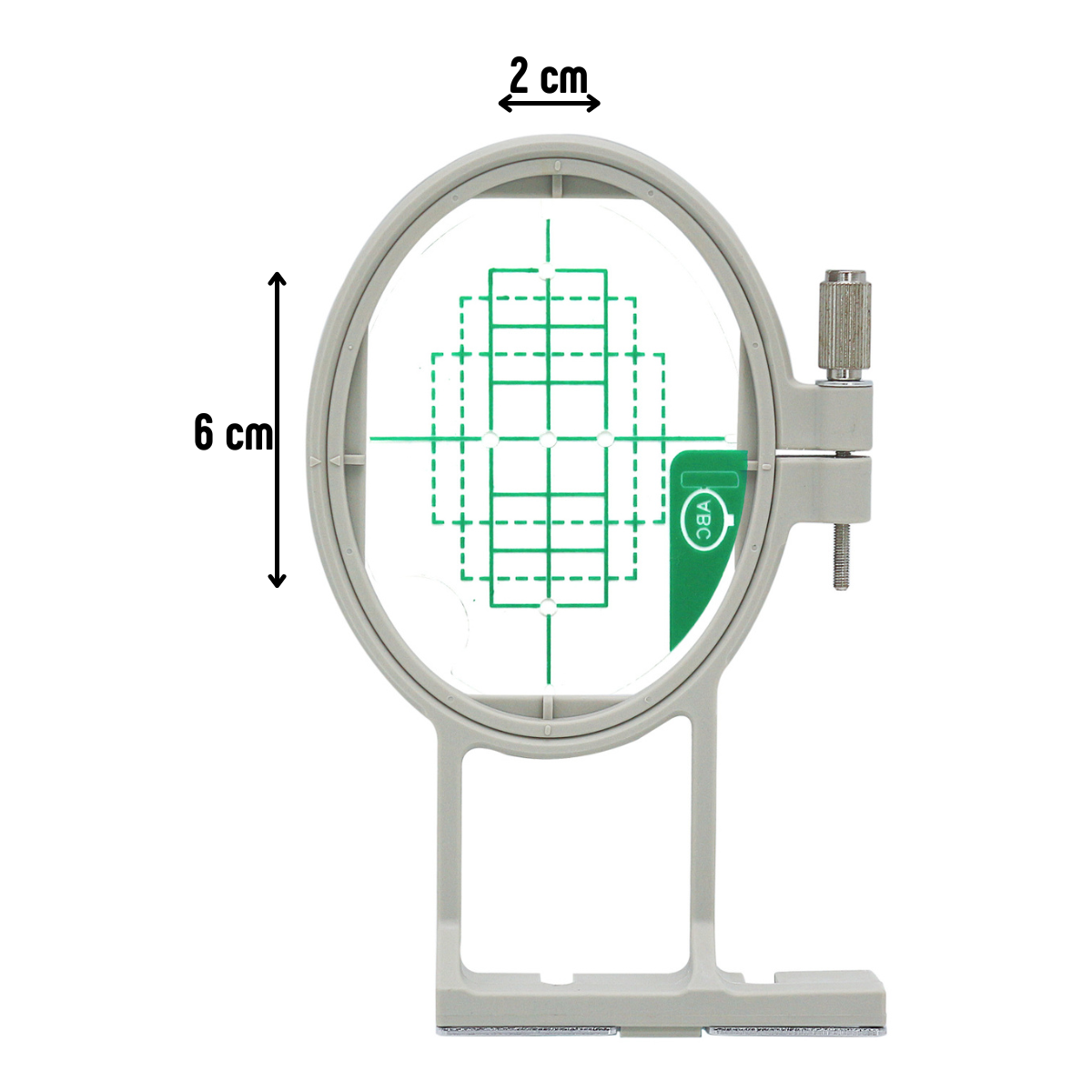 Telaio da ricamo S per Brother 60 mm x 20 mm EF82