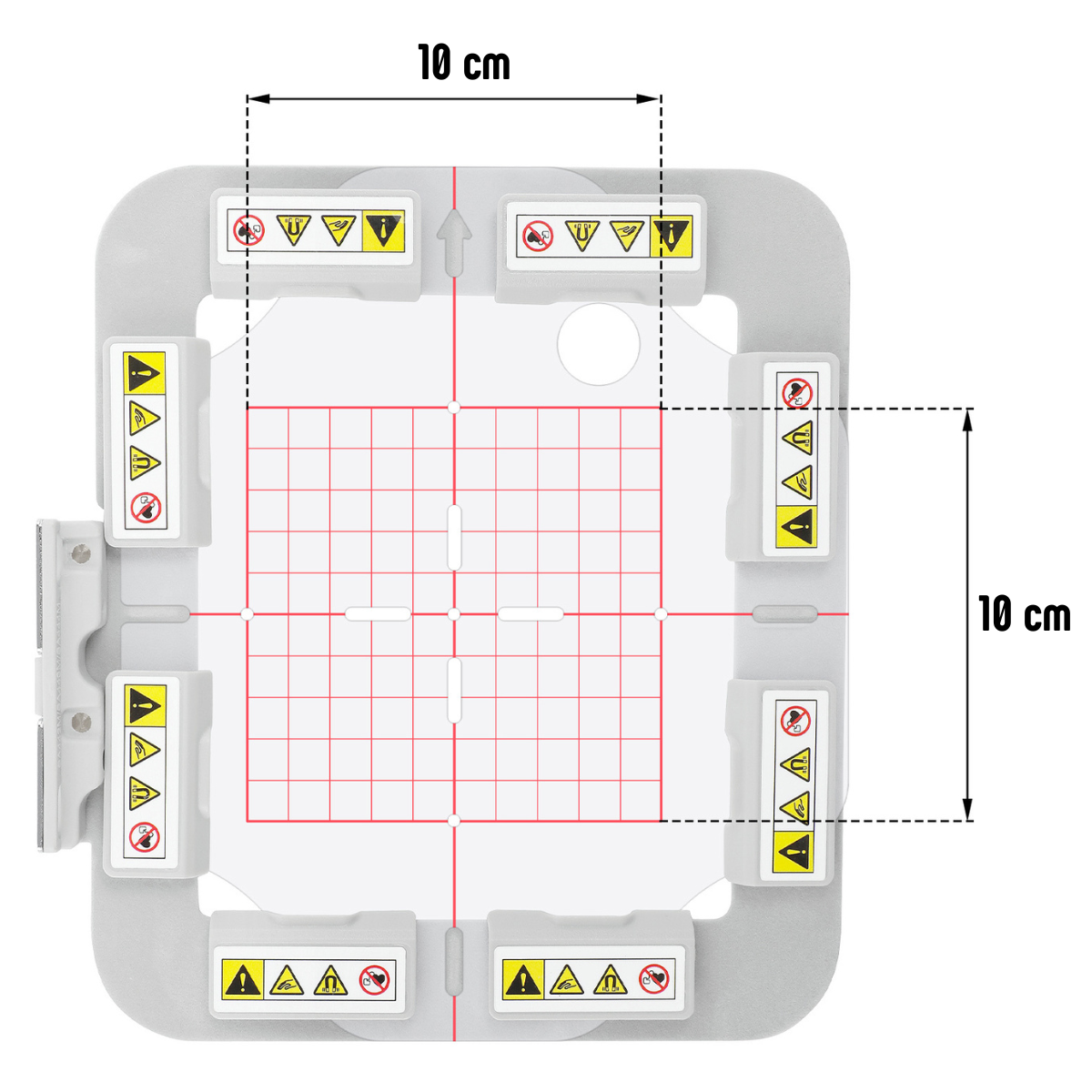Telaio Magnetico per Ricamo serie F – Compatibile con Macchine Brother - Varie Misure