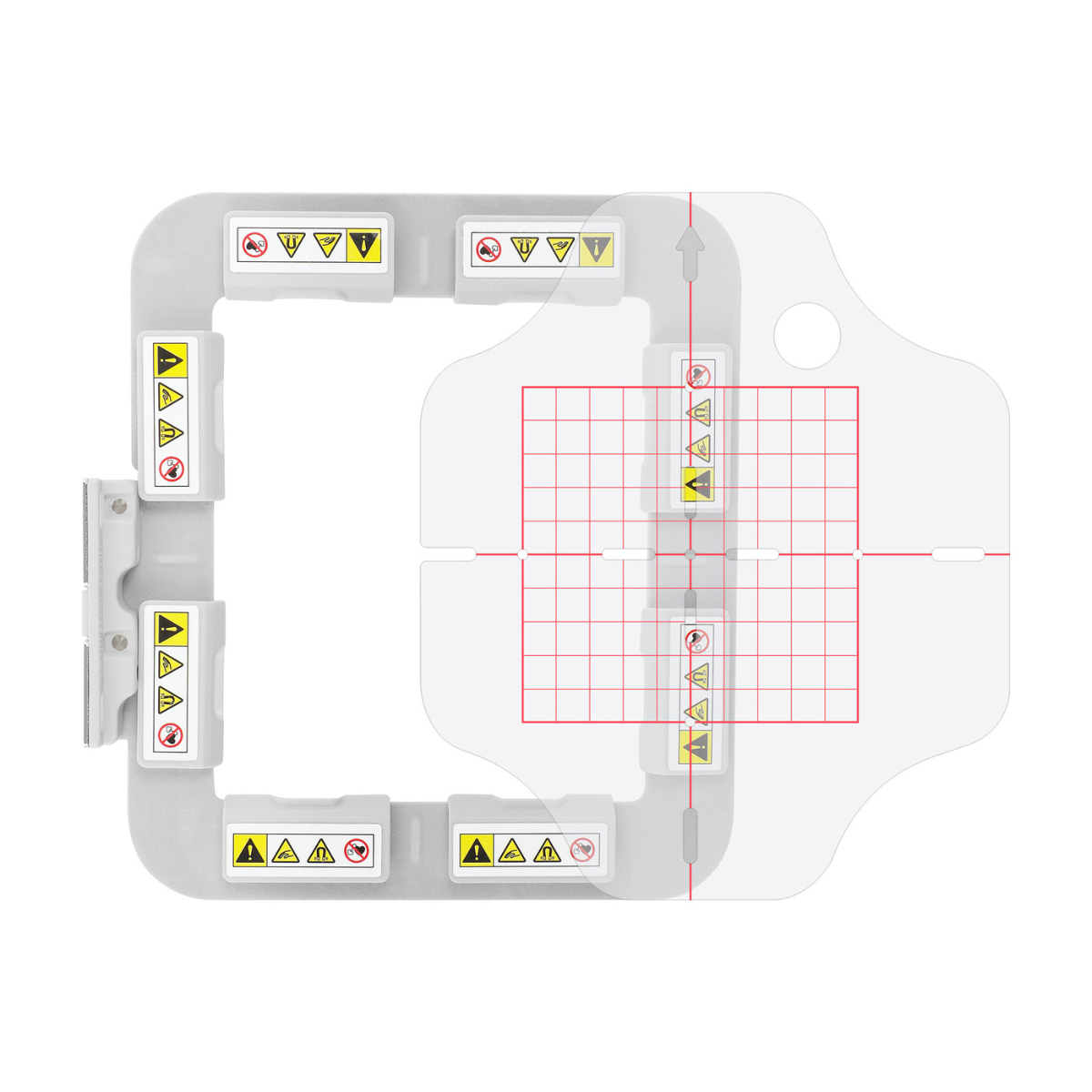 Telaio Magnetico per Ricamo serie F – Compatibile con Macchine Brother - Varie Misure