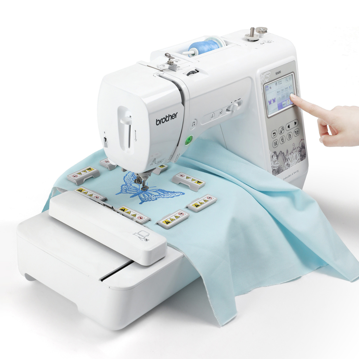 Telaio Magnetico per Ricamo - Serie M - 100x100 mm – Brother MFM100