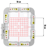 Telaio Magnetico per Ricamo - Serie M - 100x100 mm – Brother MFM100