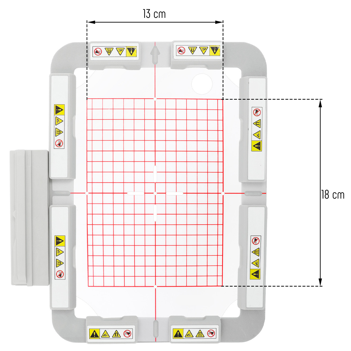 Telaio Magnetico per Ricamo serie V e XE – Compatibile con Macchine Brother  - Varie Misure