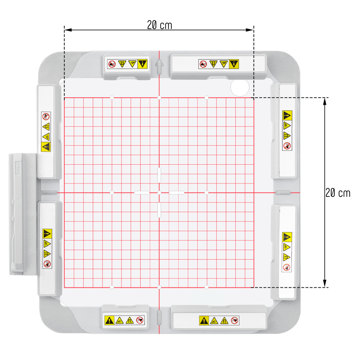 Telaio Magnetico per Ricamo serie V e XE – Compatibile con Macchine Brother  - Varie Misure