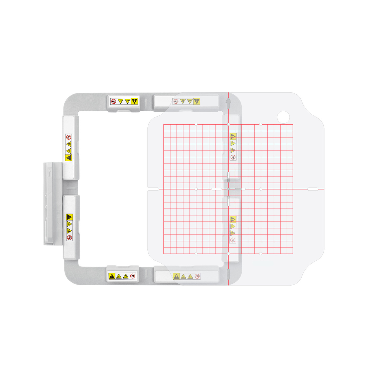 Telaio Magnetico per Ricamo serie V e XE – Compatibile con Macchine Brother  - Varie Misure
