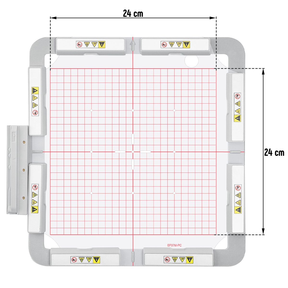 Telaio Magnetico per Ricamo serie V e XE – Compatibile con Macchine Brother  - Varie Misure