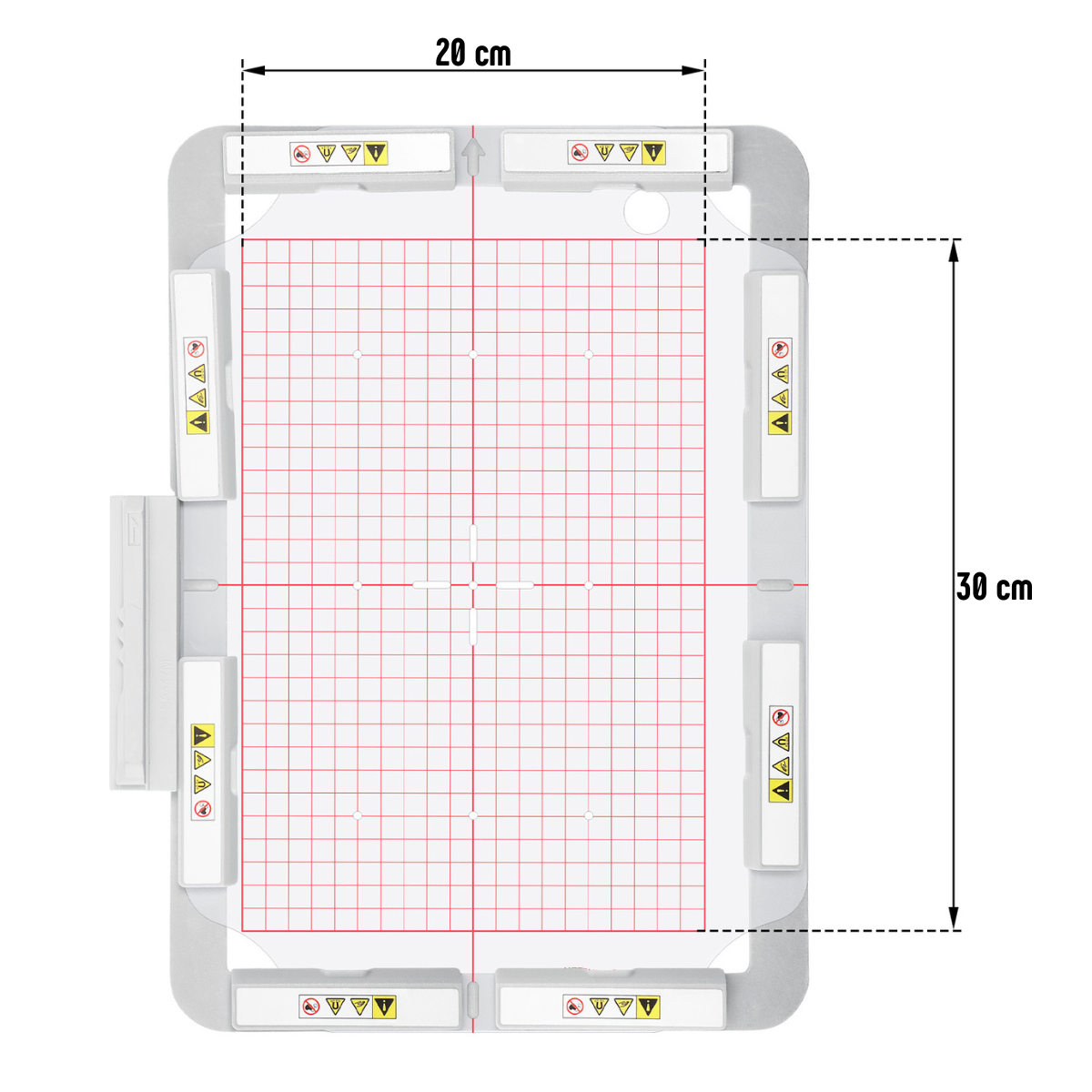 Telaio Magnetico per Ricamo serie V e XE – Compatibile con Macchine Brother  - Varie Misure