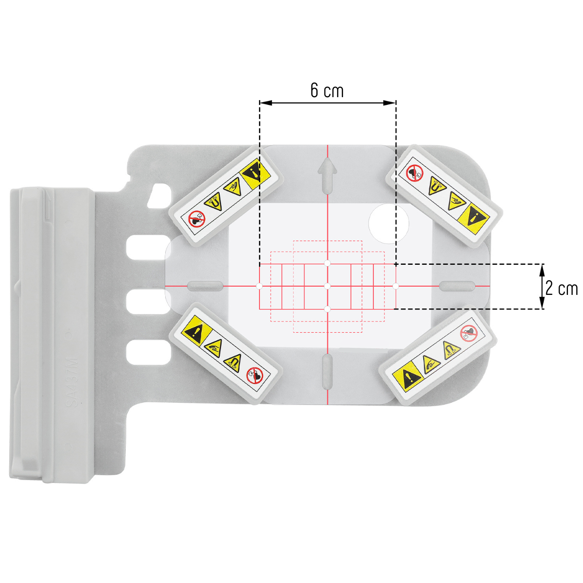 Telaio Magnetico per Ricamo serie V e XE – Compatibile con Macchine Brother  - Varie Misure
