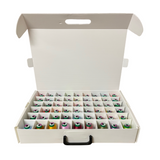 Box con 54 Bobine Isacord da 1000 mt - Kit Filati Isacord 40