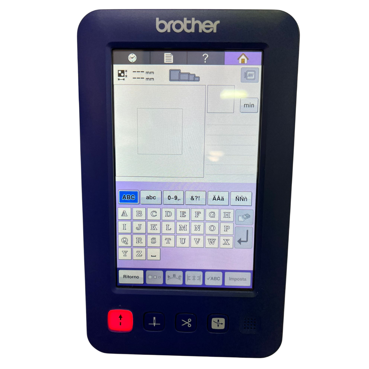 Macchina per ricamo Brother VR – Usata