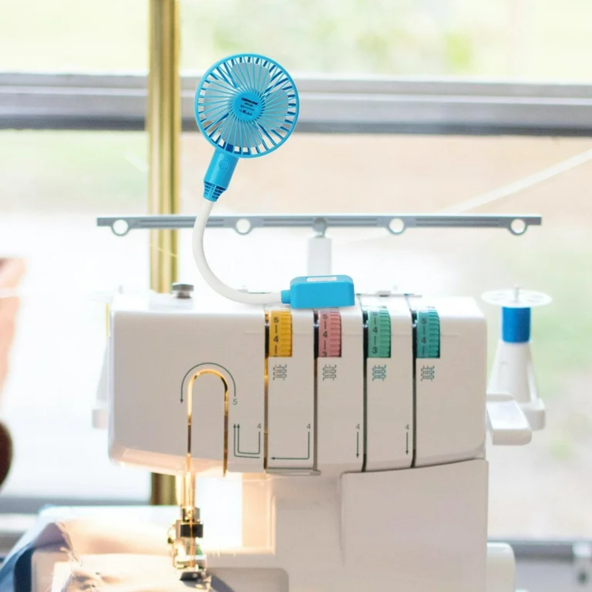 Ventilatore USB Magnetico per Macchine da Cucire, Lineari, Ricamatrici