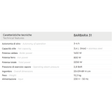 Battistella Barbara 31 Ferro da stiro con caldaia da 4,5L