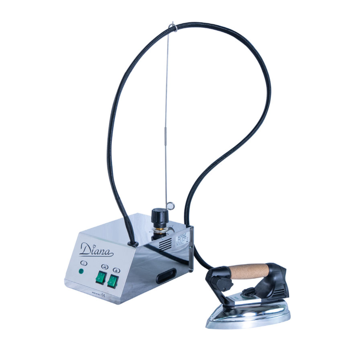 Battistella Diana Ferro da stiro con caldaia da 1,2L Inox