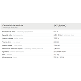 Battistella Saturnino Ferro da stiro con caldaia da 5L