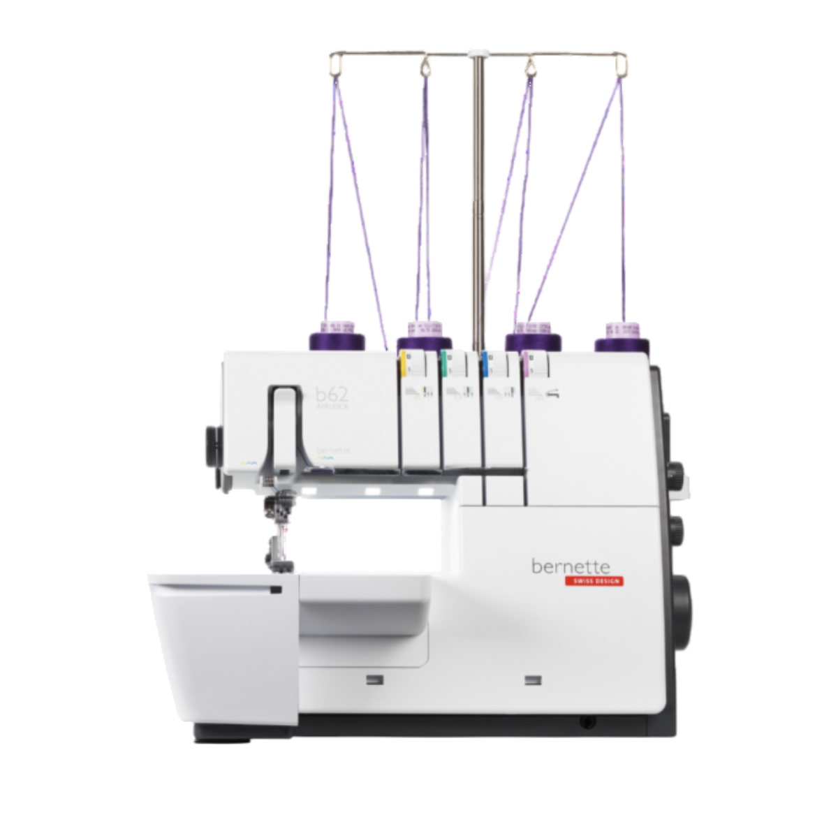 Bernette B 62 AIRLOCK Punto di copertura con infilatura ad aria Cover Stitch