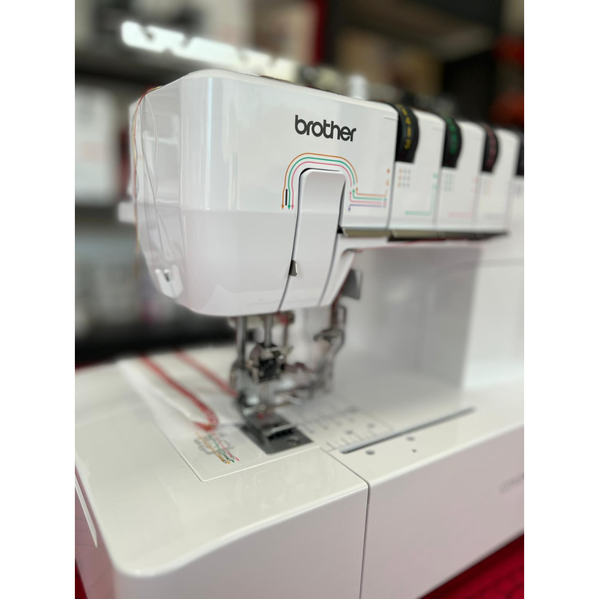 Punto di copertura Cover Stitch Brother CV 3550 - Uso Espositivo