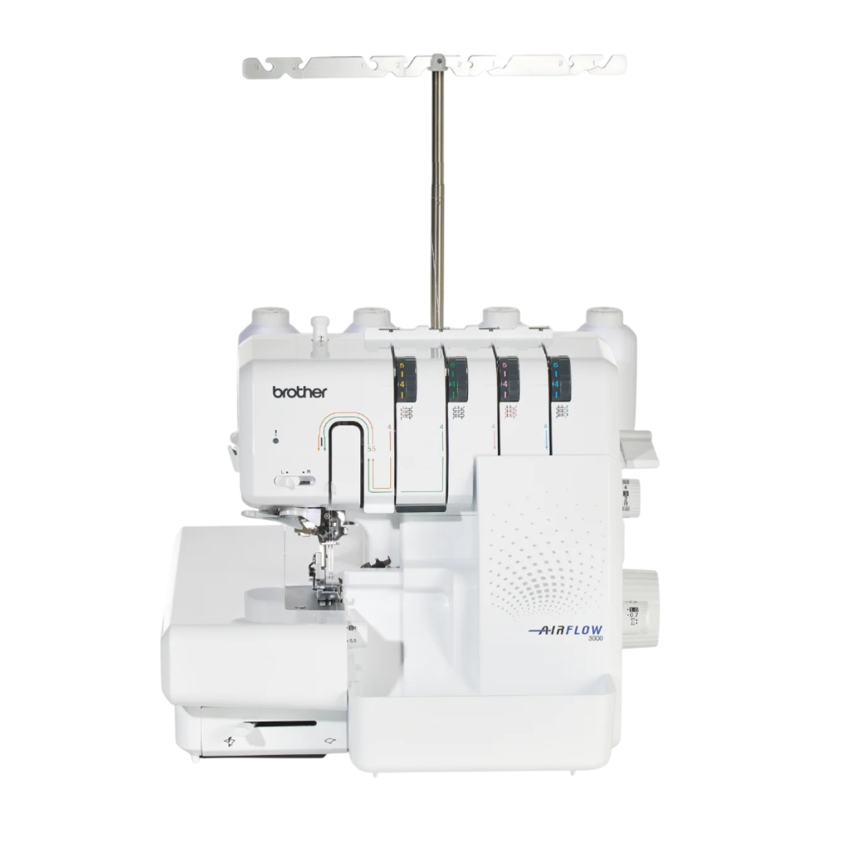 Brother Airflow 3000 Tagliacuci con infilatura elettronica a getto d’aria