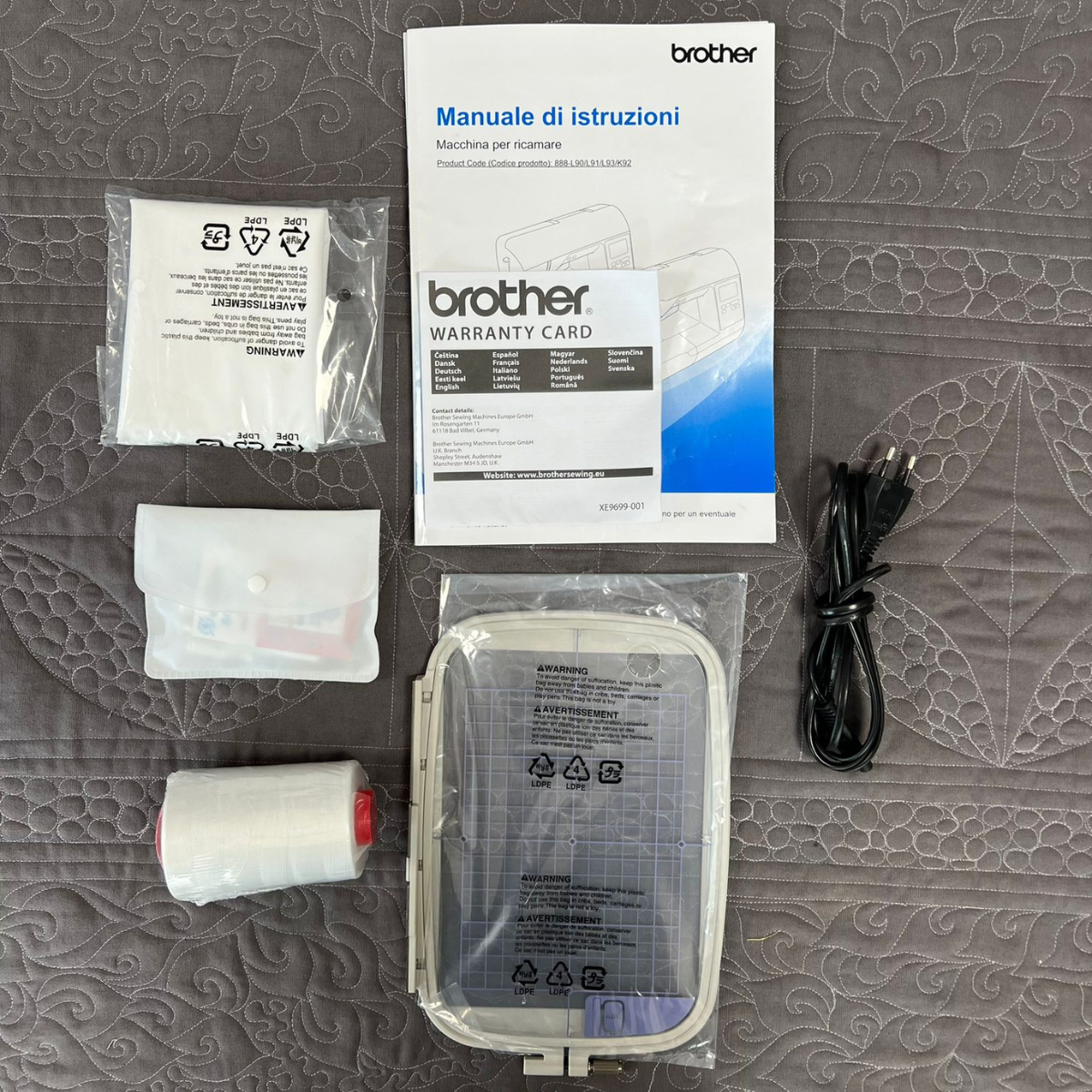 Macchina per ricamo Brother F 440 - Uso Espositivo