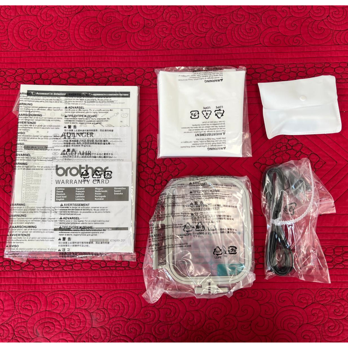 Macchina per ricamo Brother M 240 - Uso Espositivo