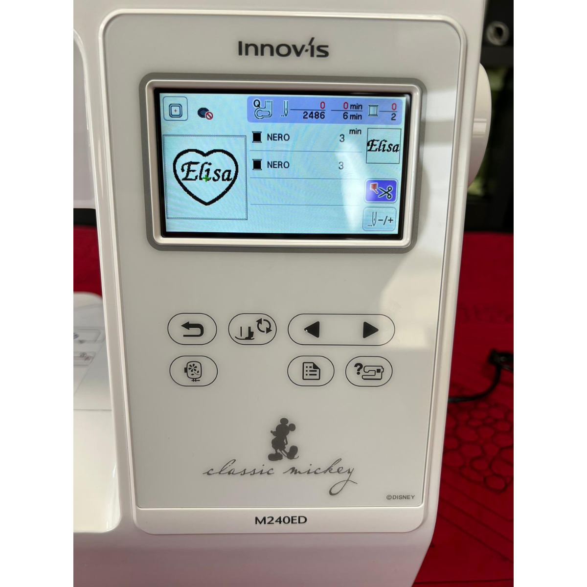 Macchina per ricamo Brother M 240 - Uso Espositivo