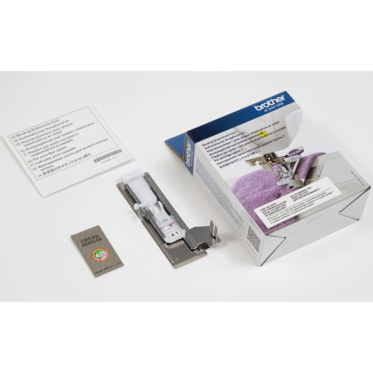 Brother Piedino per asole A1 con placca stabilizzatrice F083