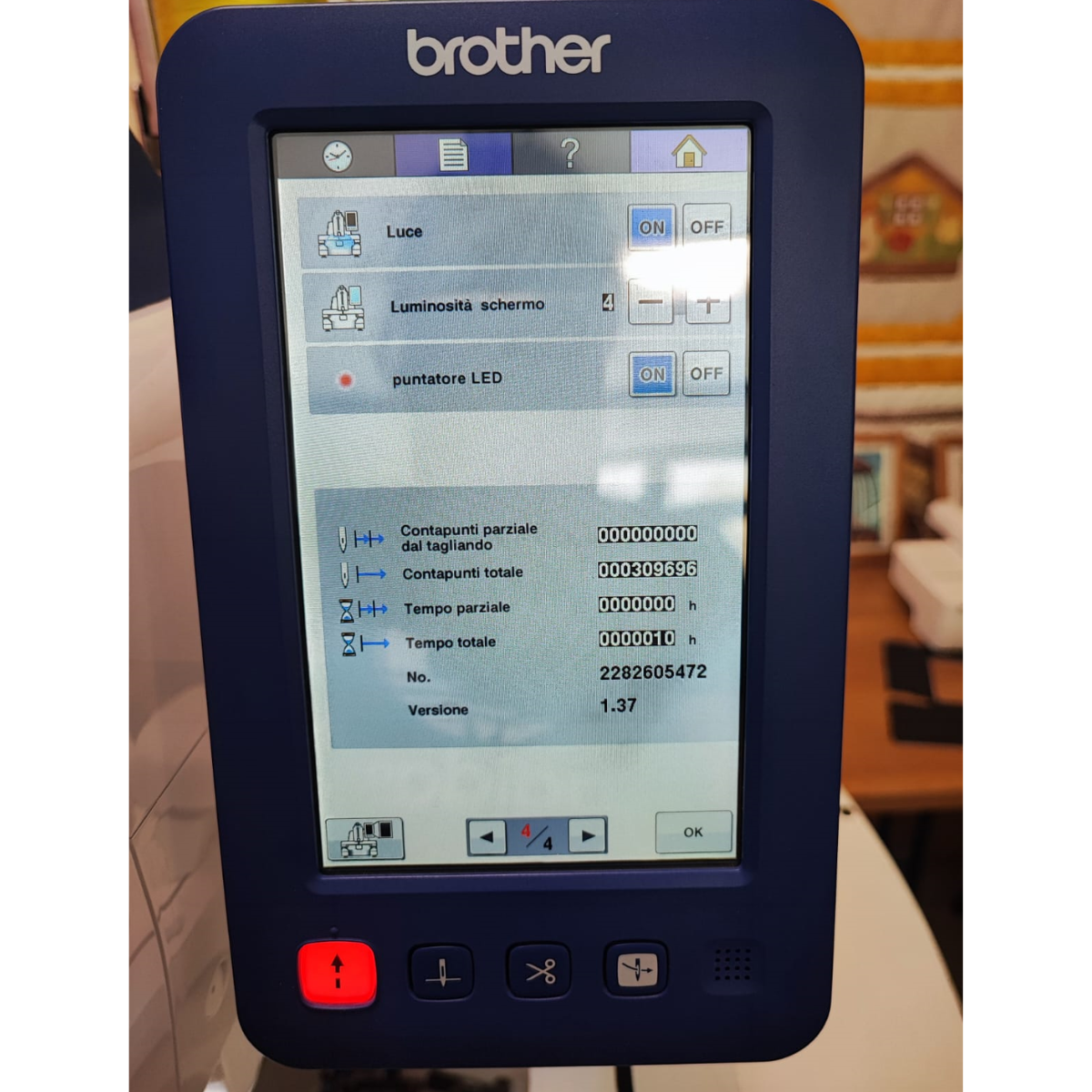 Macchina per ricamo Brother VR – Uso Espositivo