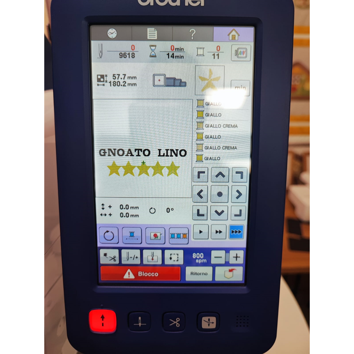 Macchina per ricamo Brother VR – Uso Espositivo