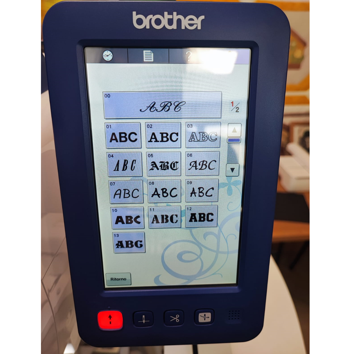 Macchina per ricamo Brother VR – Uso Espositivo