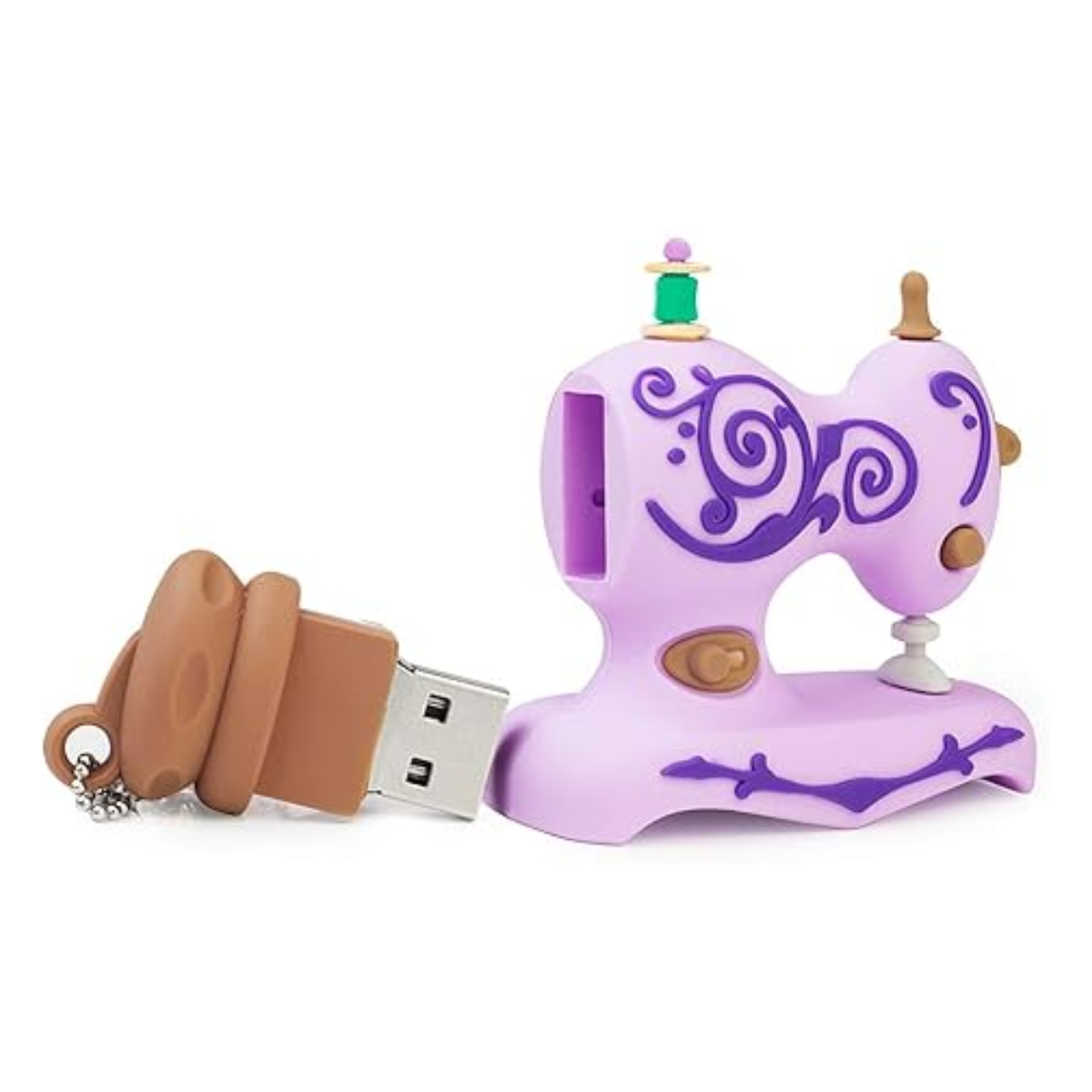 Chiavetta USB 4 GB a Forma di Macchina da Cucire Lilla