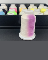 Set 20 coni 1000mt da Ricamo Cambio Colore Effetto UV Glow (model1)
