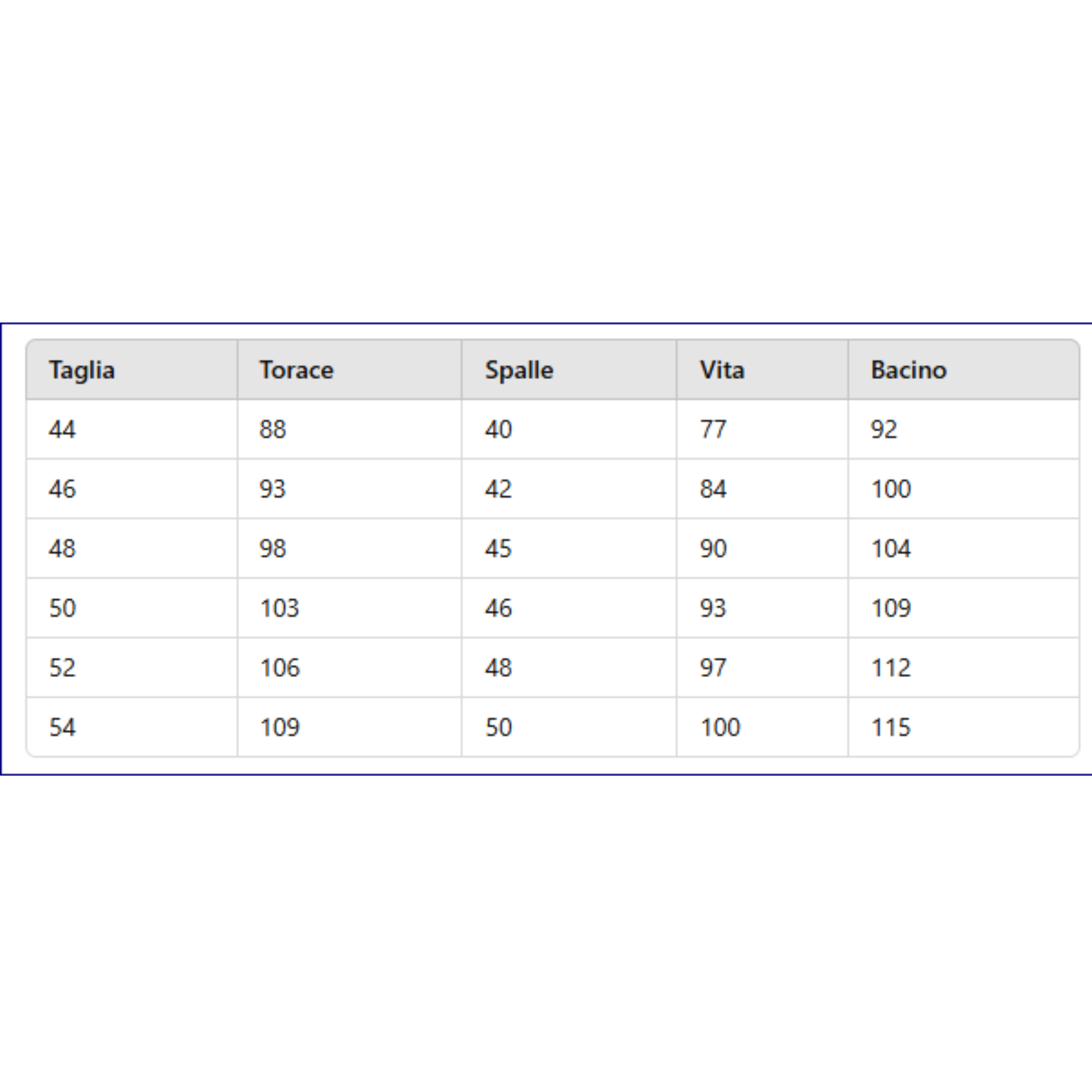 Manichino Busto sartoriale regolabile taglia 44-54 uomo