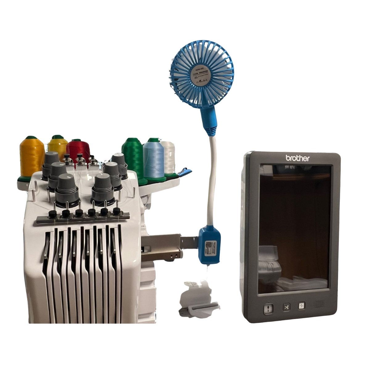 Ventilatore USB Magnetico per Macchine da Cucire, Lineari, Ricamatrici