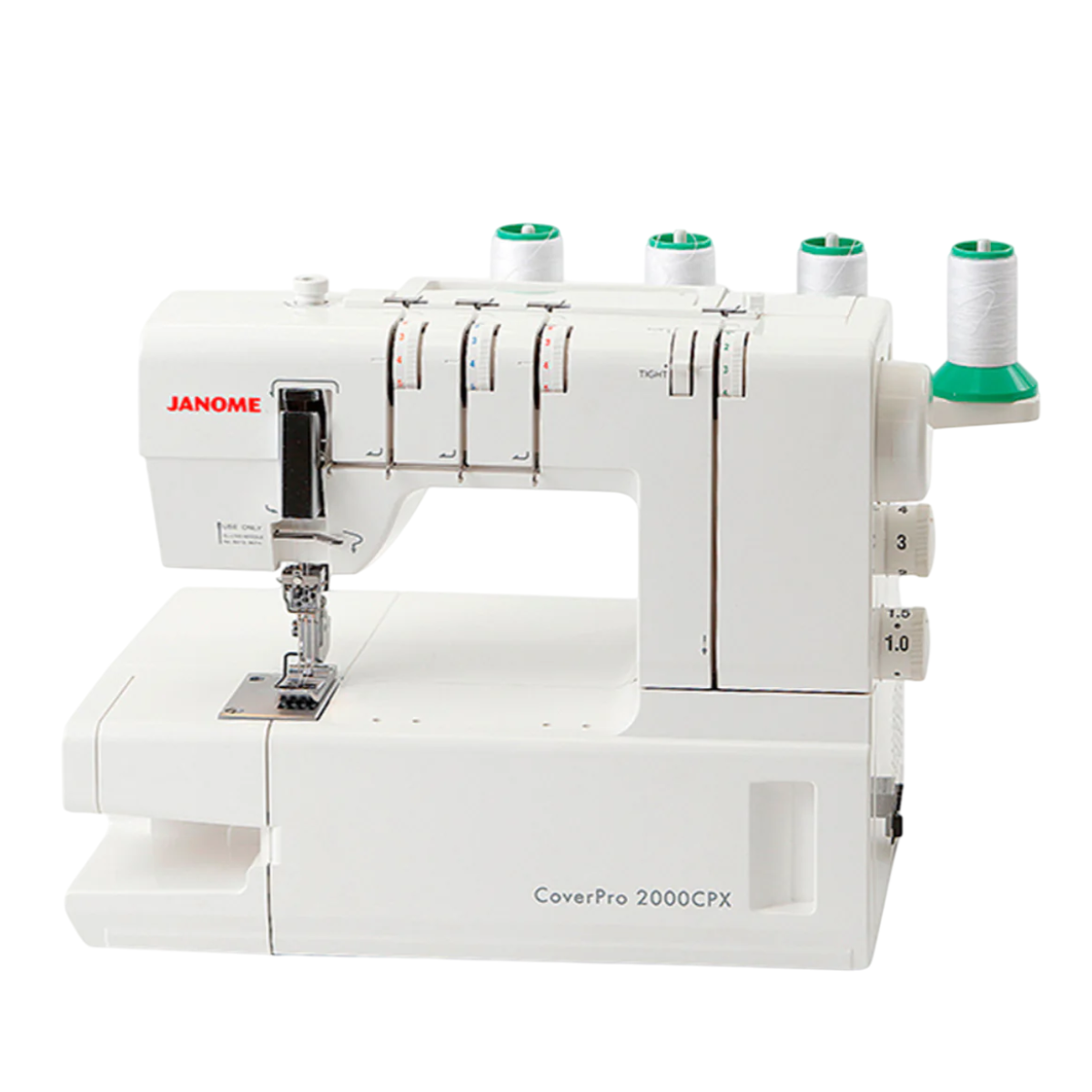 Janome 2000-CPX Coverlock Punto di copertura Cover Stitch