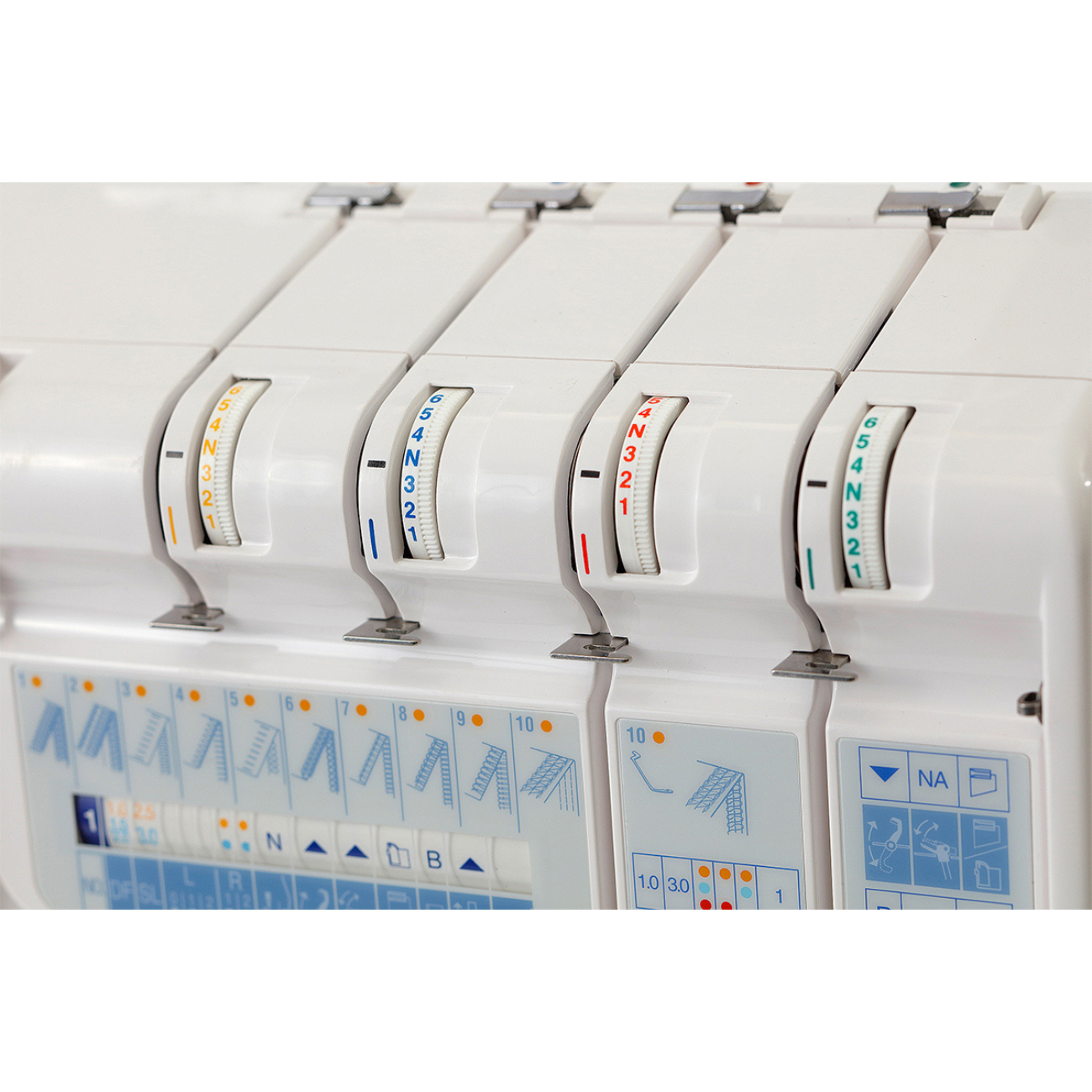 Janome 1200D  Tagliacuci con punto copertura 2 in 1