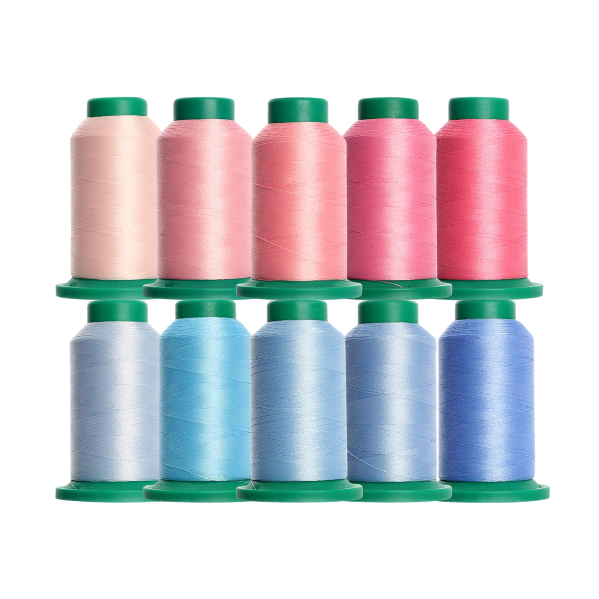 Isacord  – Kit Rosa & Azzurri 10 colori da 1000 mt