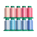 Isacord  – Kit Rosa & Azzurri 10 colori da 1000 mt