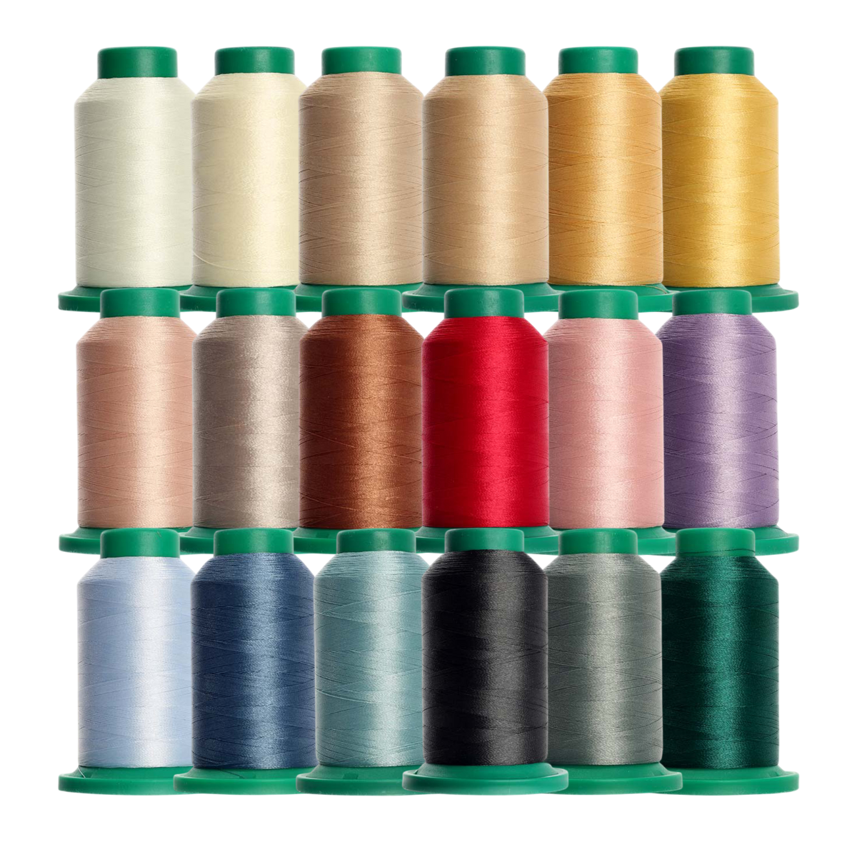 Isacord – Kit Country 18 colori da 1000 mt