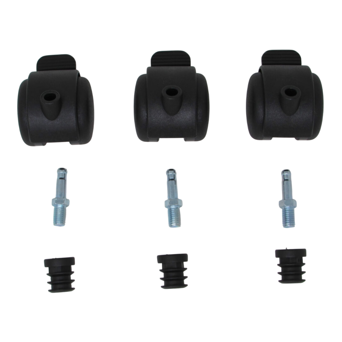 Kit Ruote per Treppiede Manichino Regolabile – Universale per Modelli Made in Italy