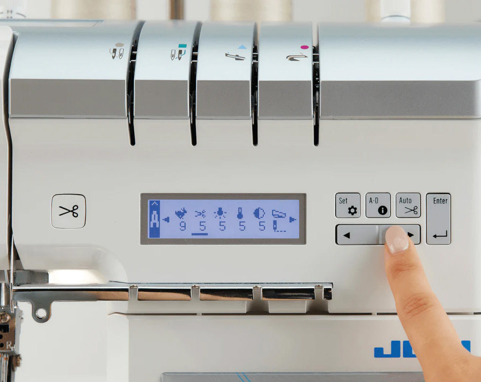 Juki MO 3500 SUMATO AIR Tagliacuci infilatura ad aria