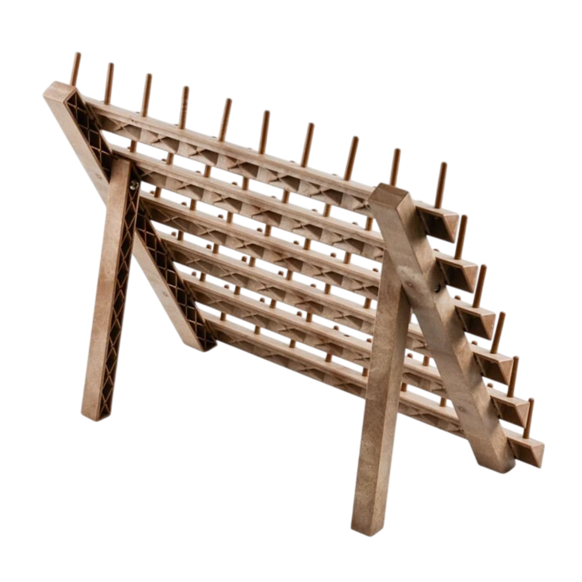 Porta Rocchetti Grande – Supporto per 60 Rocchetti di Filo (40 × 33 × 18 cm)