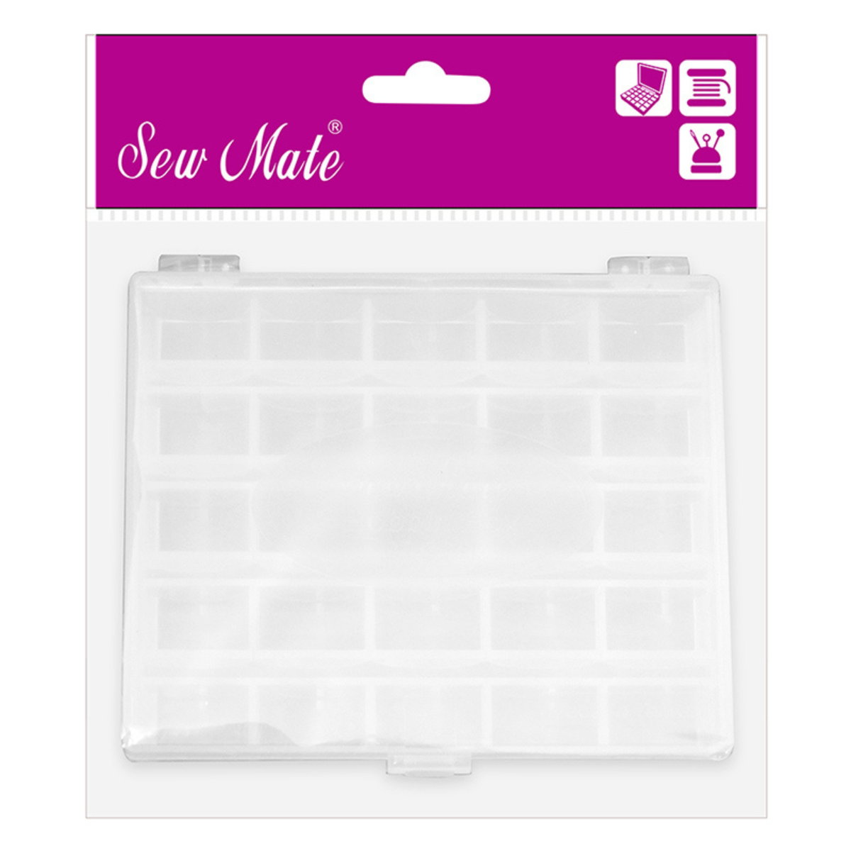 Scatola in Plastica Porta Spoline – Capienza 25 Spoline