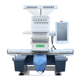 SIMAC 1201M Ricamatrice Monotesta Professionale a 12 Aghi ricamo 30x35CM