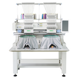 SIMAC 1202 Ricamatrice Doppiatesta Professionale  12+12 Aghi 50X50CM